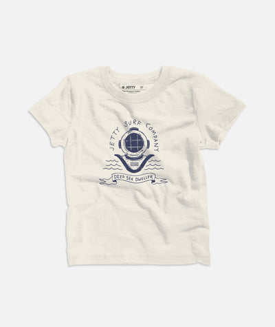 Tot Sea Dweller Tee - Natural Heather - Jetty