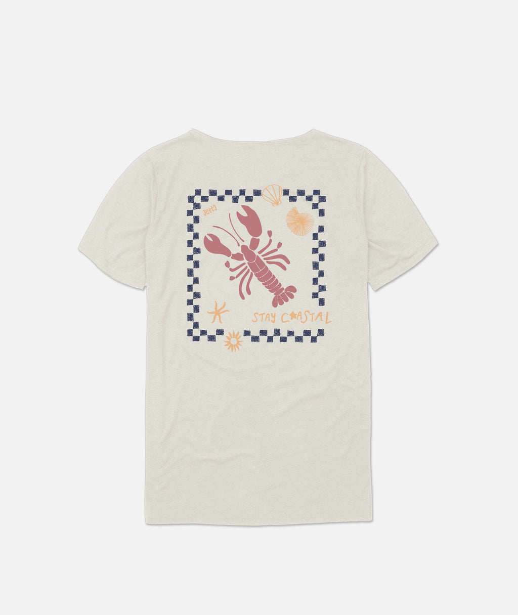 Grom Coastal Crustacean Tee - Vintage White - Jetty