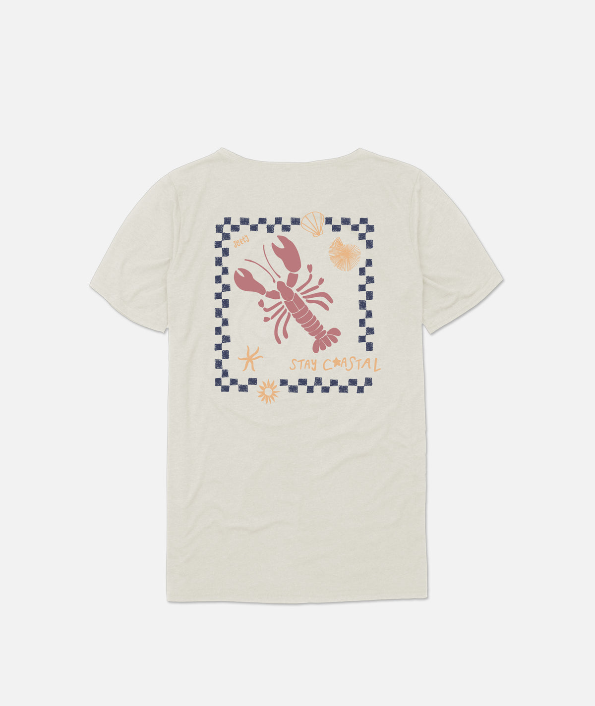 Grom Coastal Crustacean Tee - Vintage White - Jetty