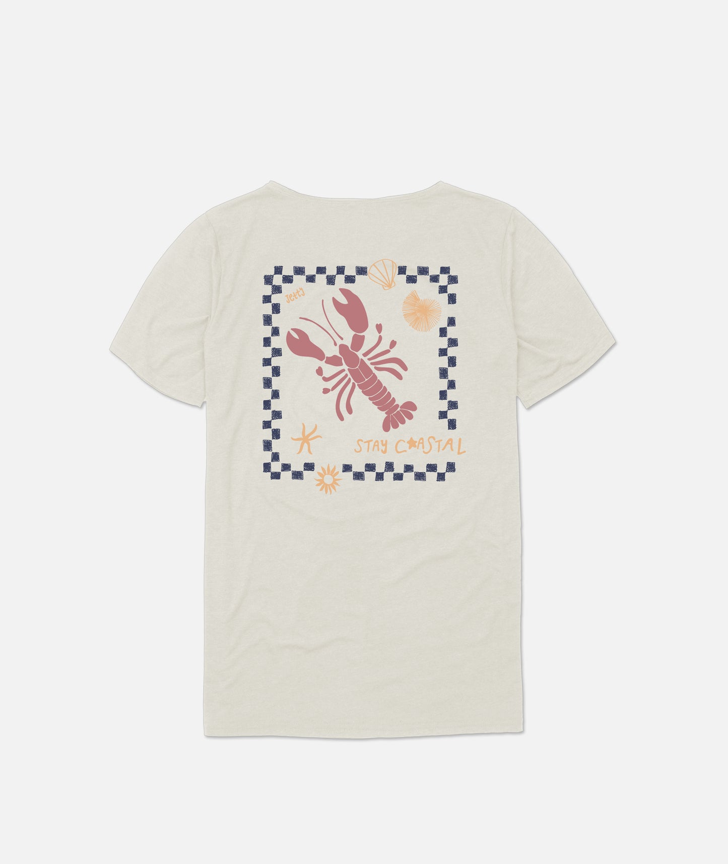 Grom Coastal Crustacean Tee - Vintage White - Jetty