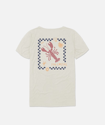 Grom Coastal Crustacean Tee - Vintage White - Jetty