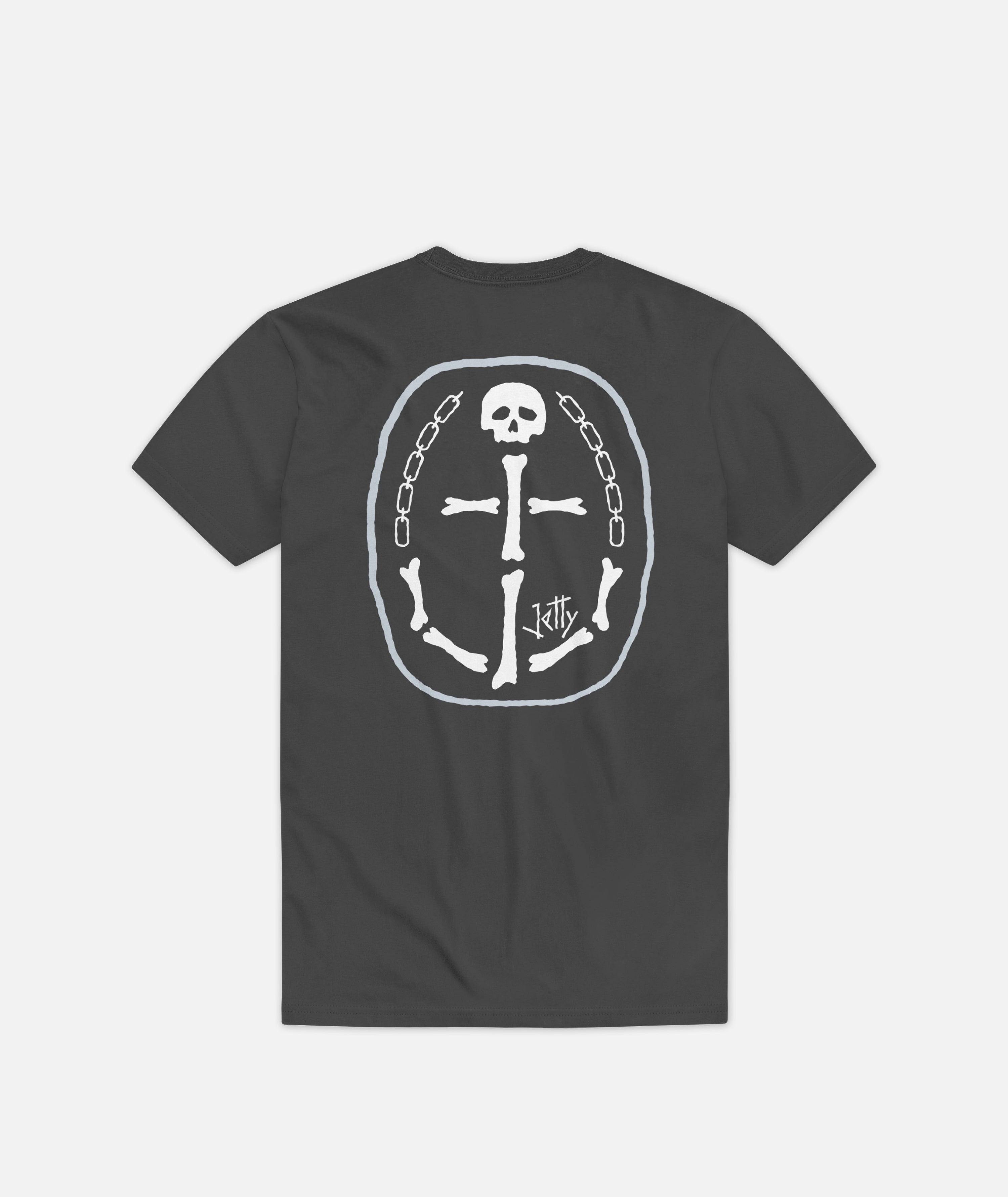 Grom Davy Tee - Dark Grey - Jetty