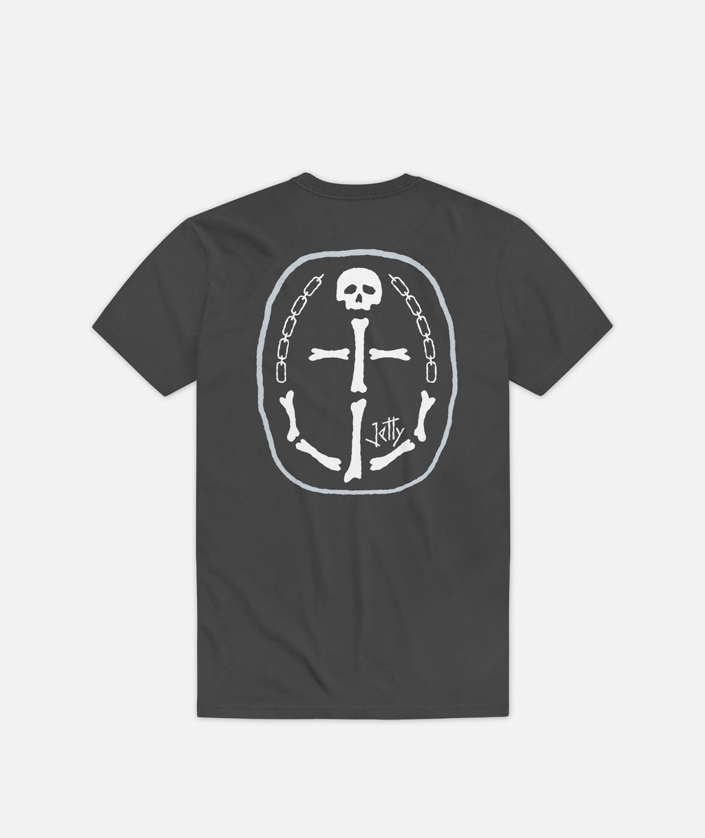 Grom Davy Tee - Dark Grey - Jetty