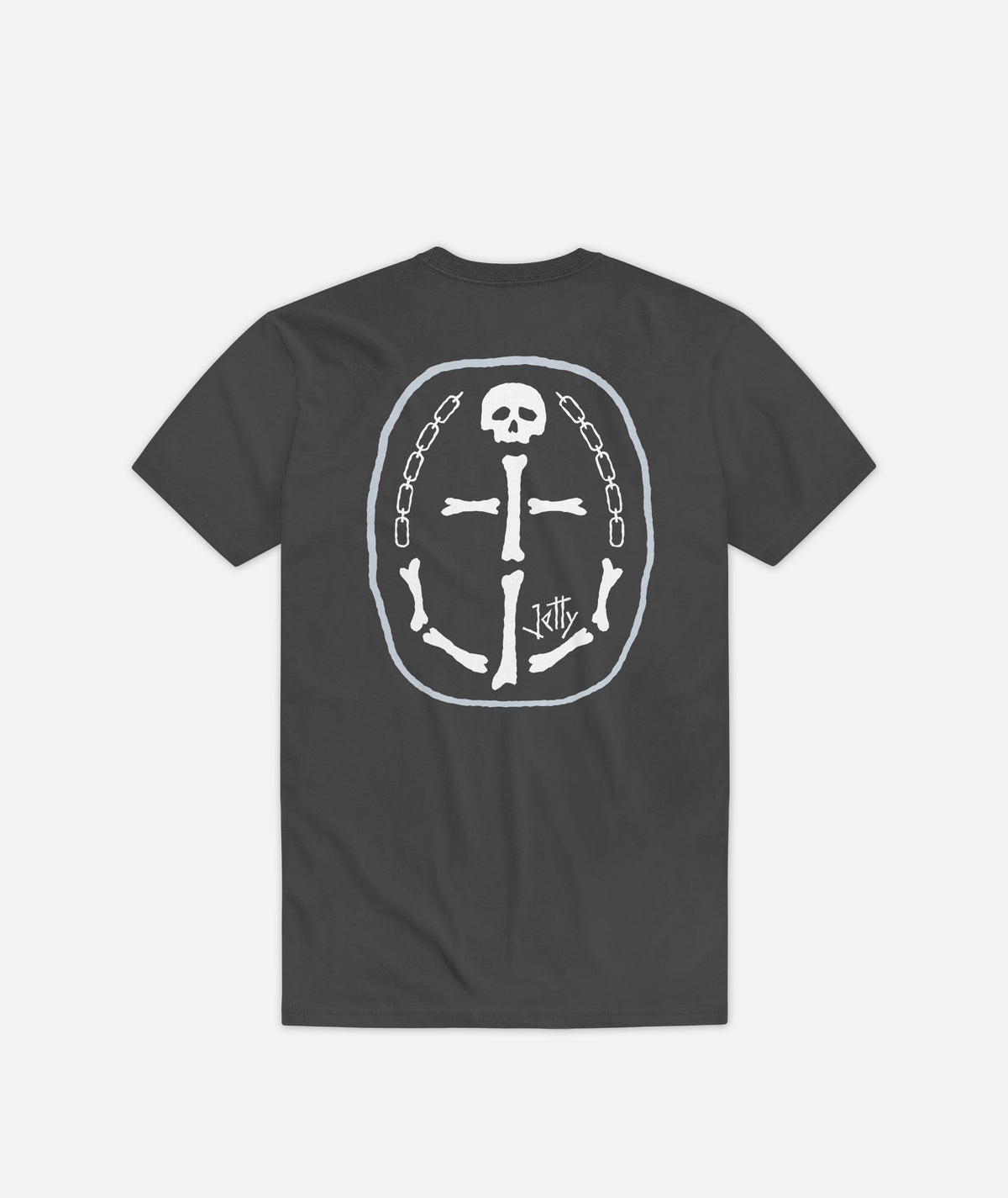 Grom Davy Tee - Dark Grey - Jetty