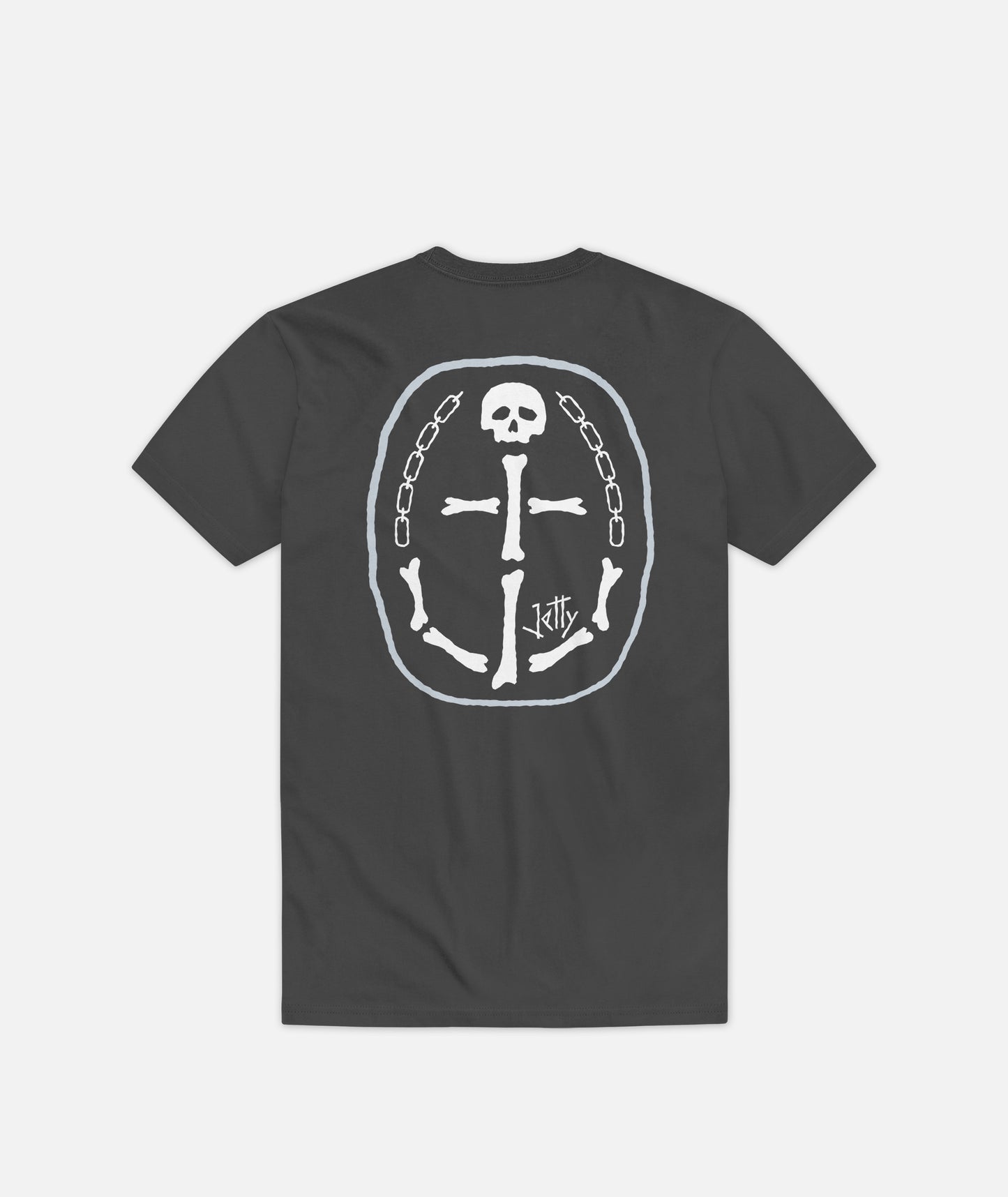 Grom Davy Tee - Dark Grey - Jetty