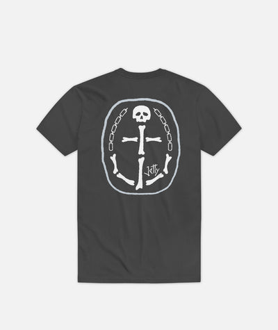 Grom Davy Tee - Dark Grey - Jetty