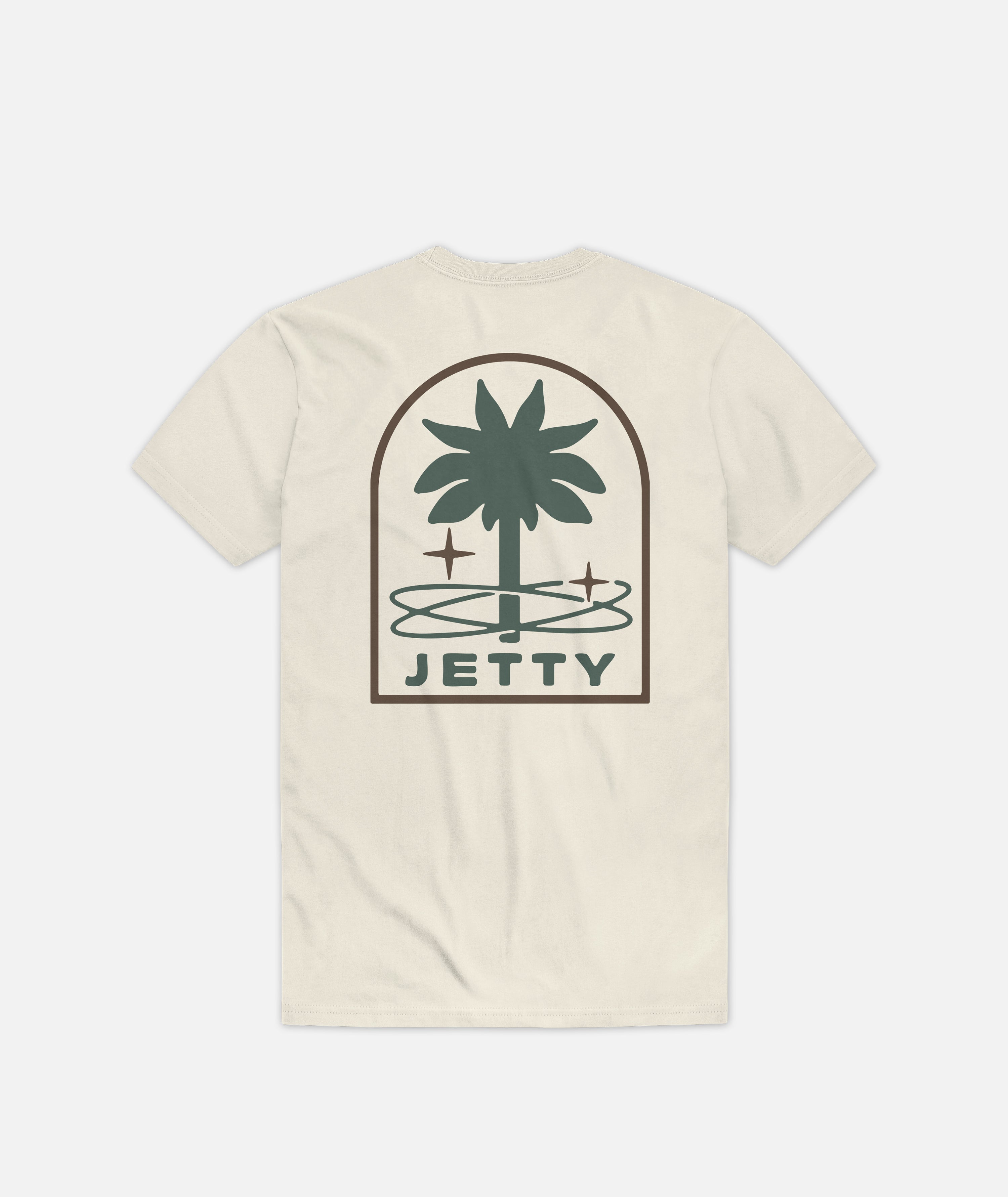 Grom Orbit Grove Tee - Vintage White - Jetty