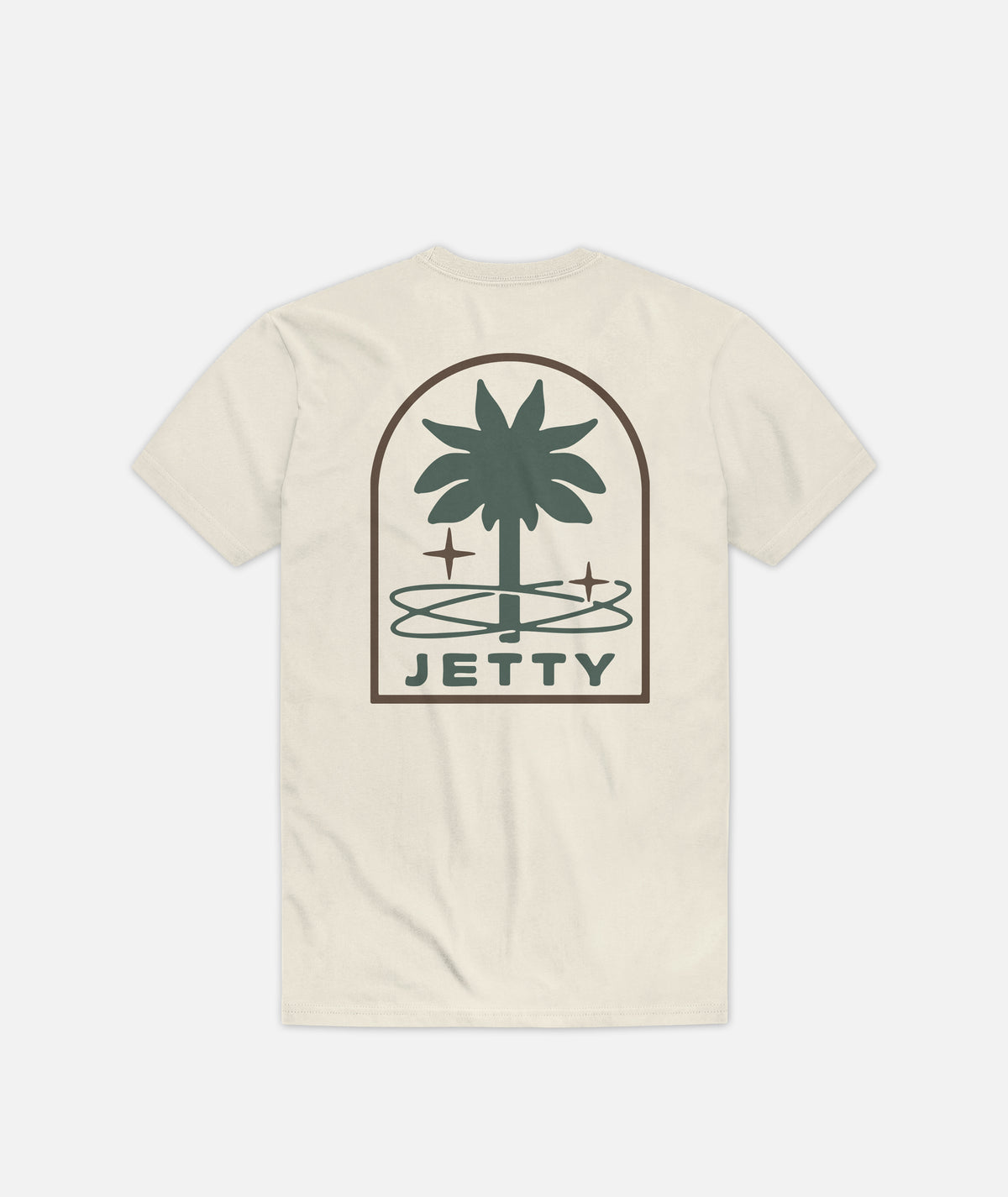 Grom Orbit Grove Tee - Vintage White - Jetty