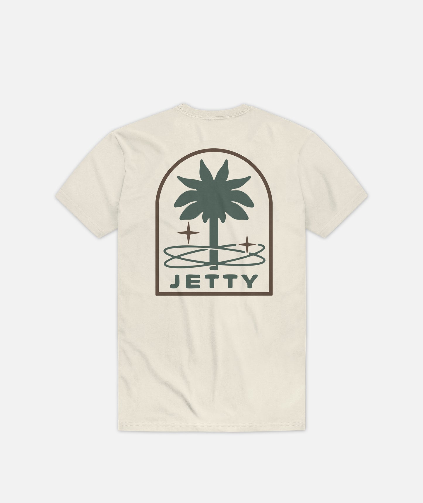Grom Orbit Grove Tee - Vintage White - Jetty