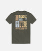 Grom Retreat Tee - Military Green - Jetty