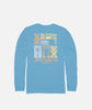 Grom Retreat UV Long Sleeve - Columbia Blue - Jetty