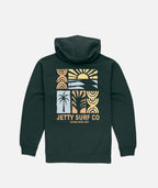 Grom Retreat Hoodie - Pigment Alpine Green - Jetty
