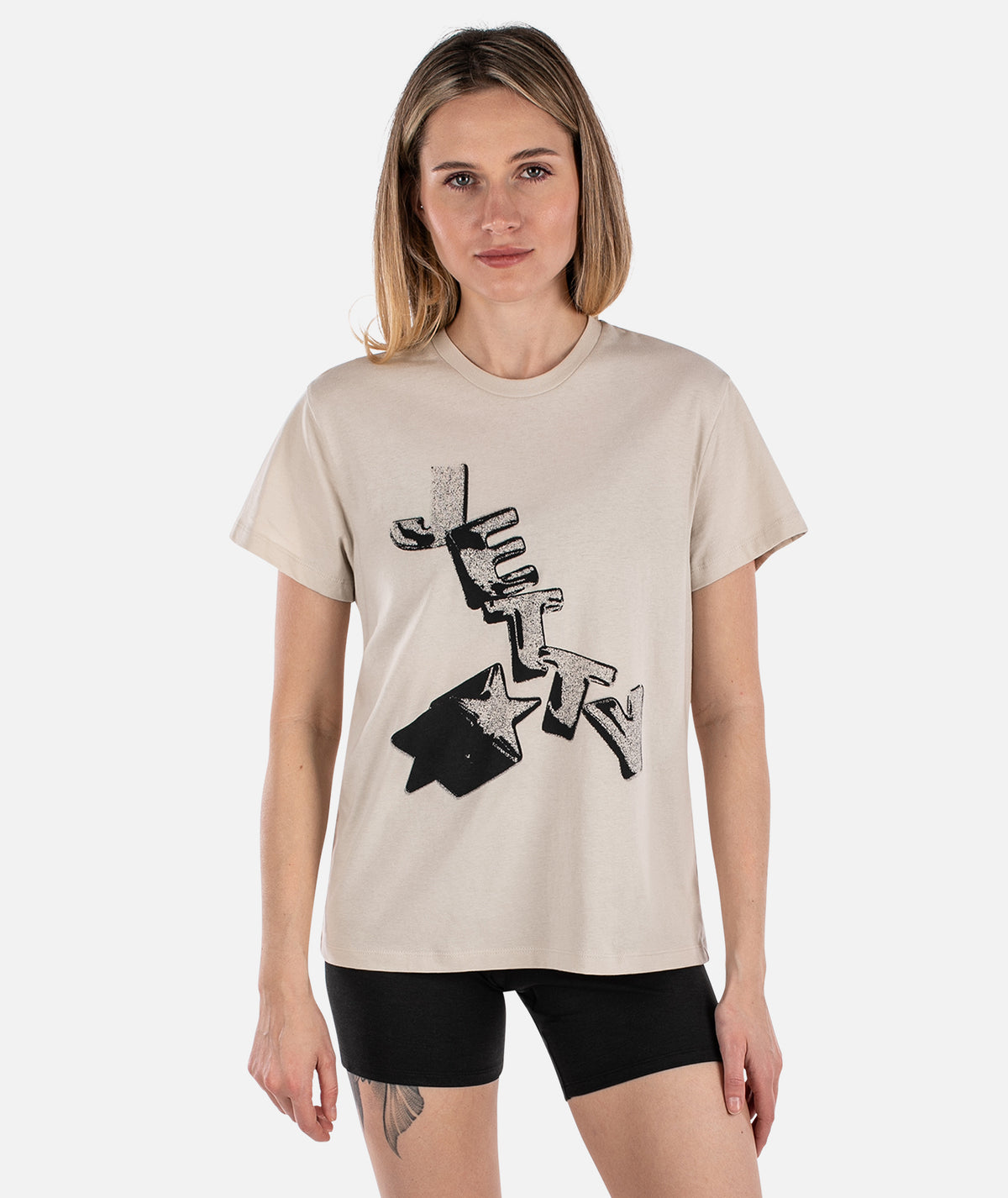 Celestial Boyfriend Tee - Bone - Jetty
