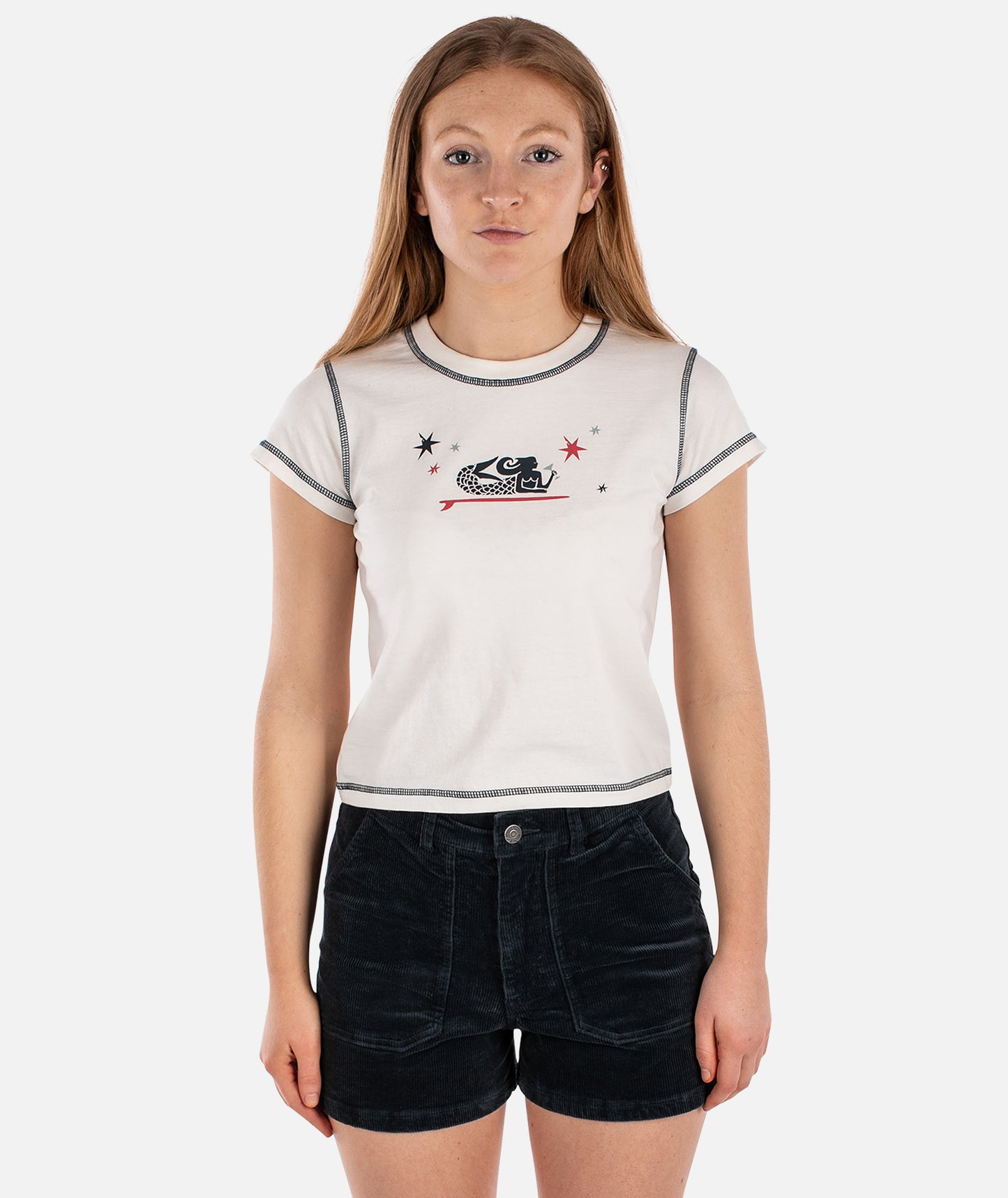 Seaview Tee - Navy - Jetty