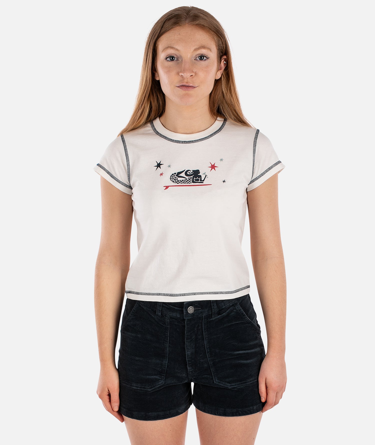 Seaview Tee - Navy - Jetty
