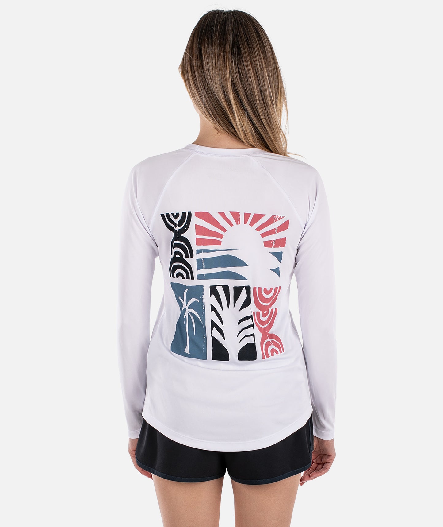Retreat UV Long Sleeve - White - Jetty