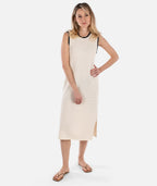 Bloom Knit Dress - Ivory - Jetty