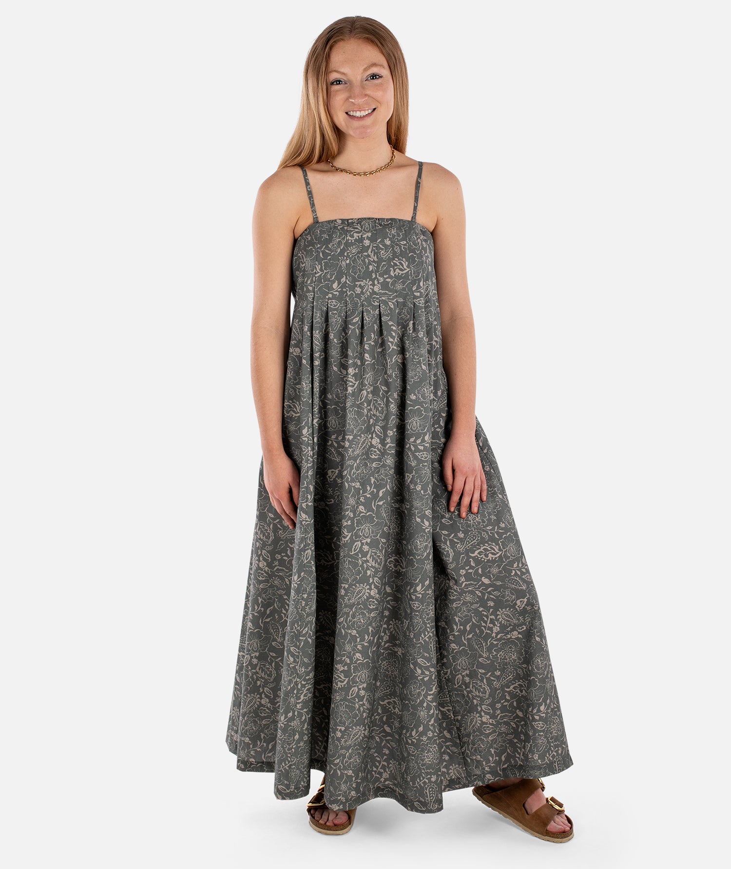 Brielle Dress - Green - Jetty