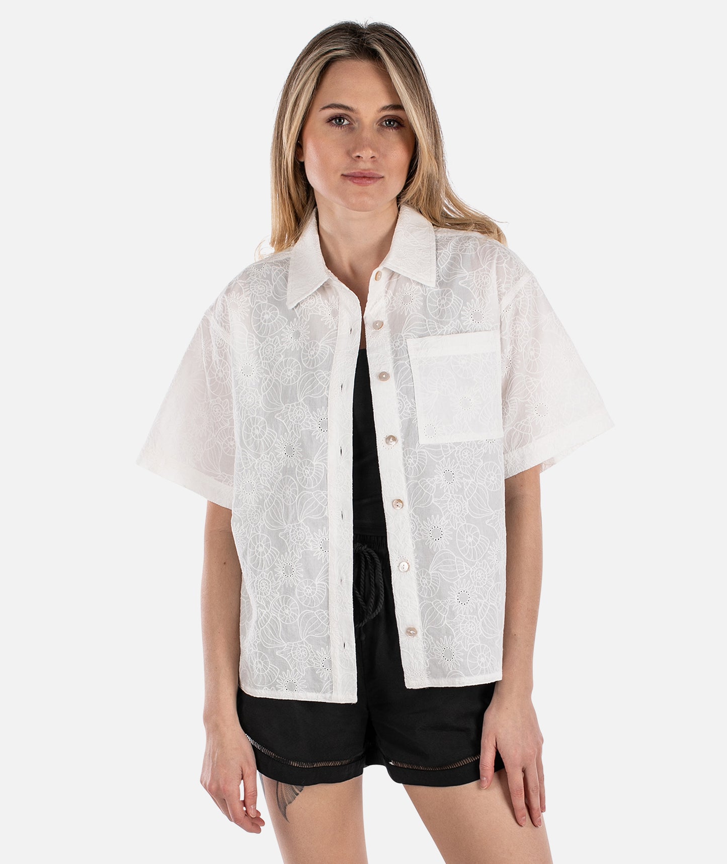 Cape Cod Cotton Shirt - White - Jetty