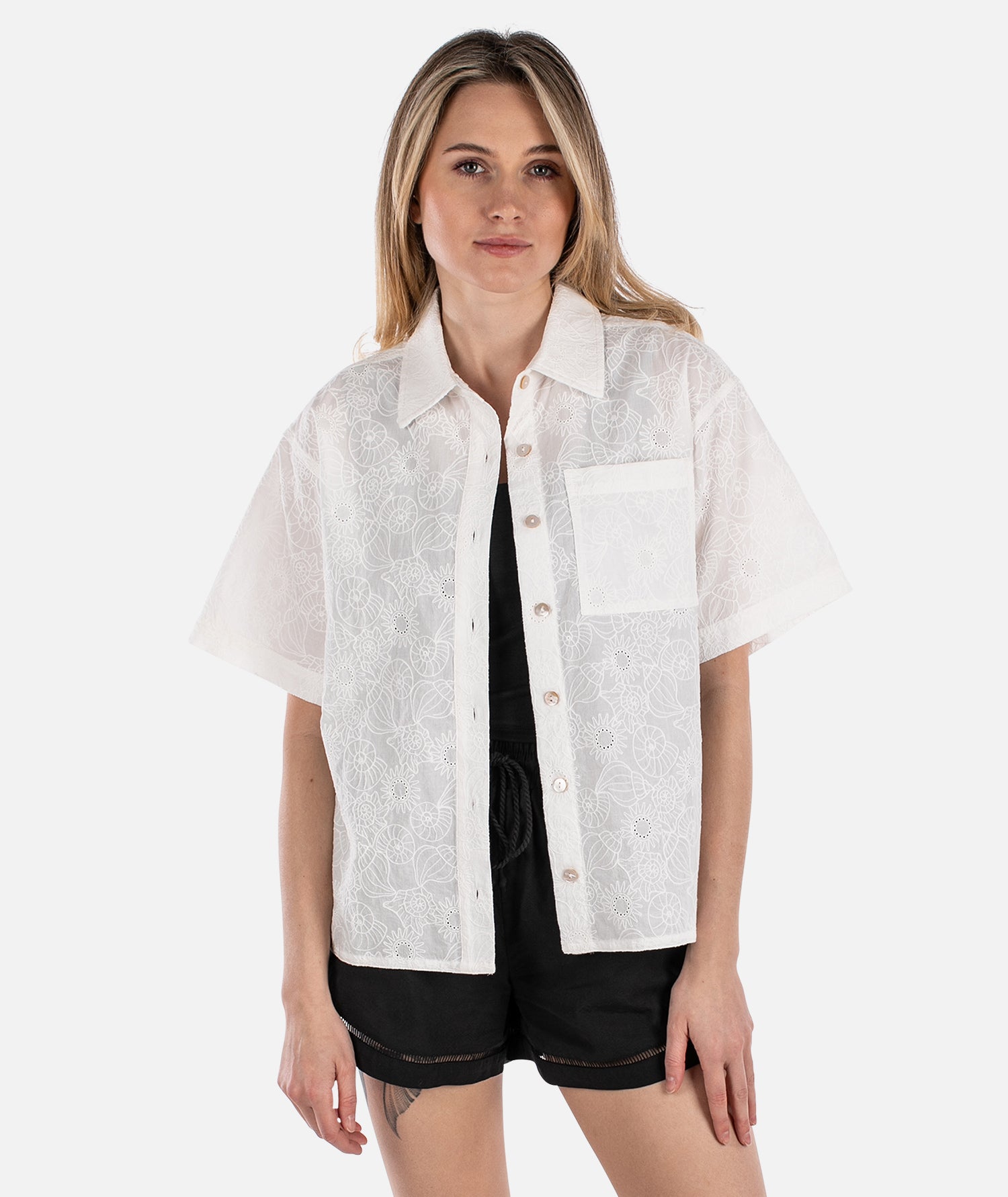 Cape Cod Cotton Shirt - White - Jetty