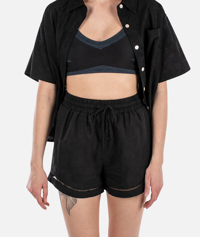 Dune Cotton Short - Black