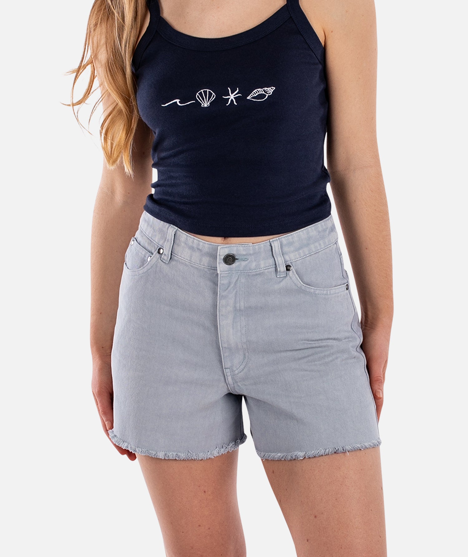 Elle Short - Blue - Jetty