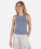 Iris Micro Rib Tank - Blue