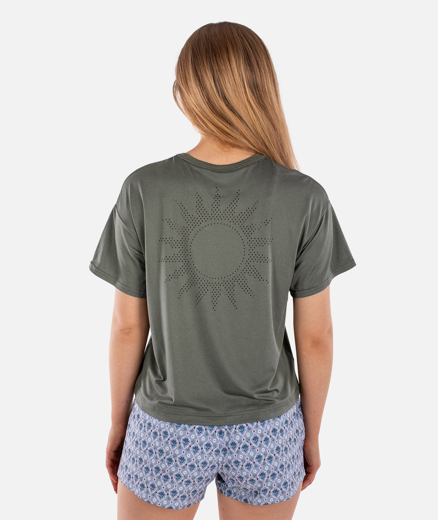 Neptune Performance UV Tee - Agave - Jetty