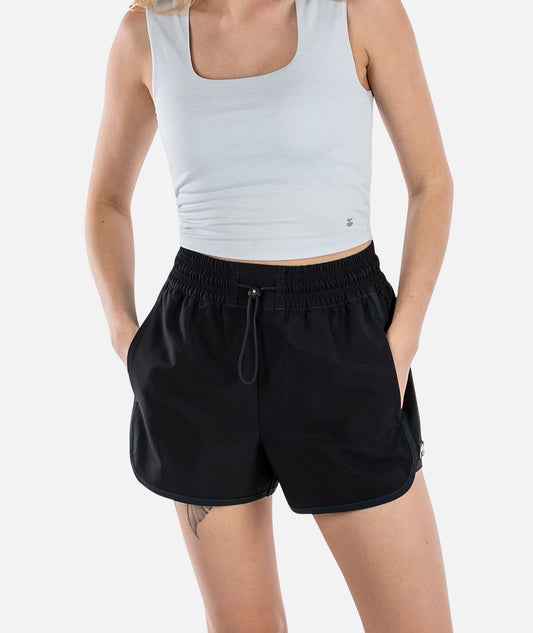 Ventnor Hybrid Short - Black - Jetty