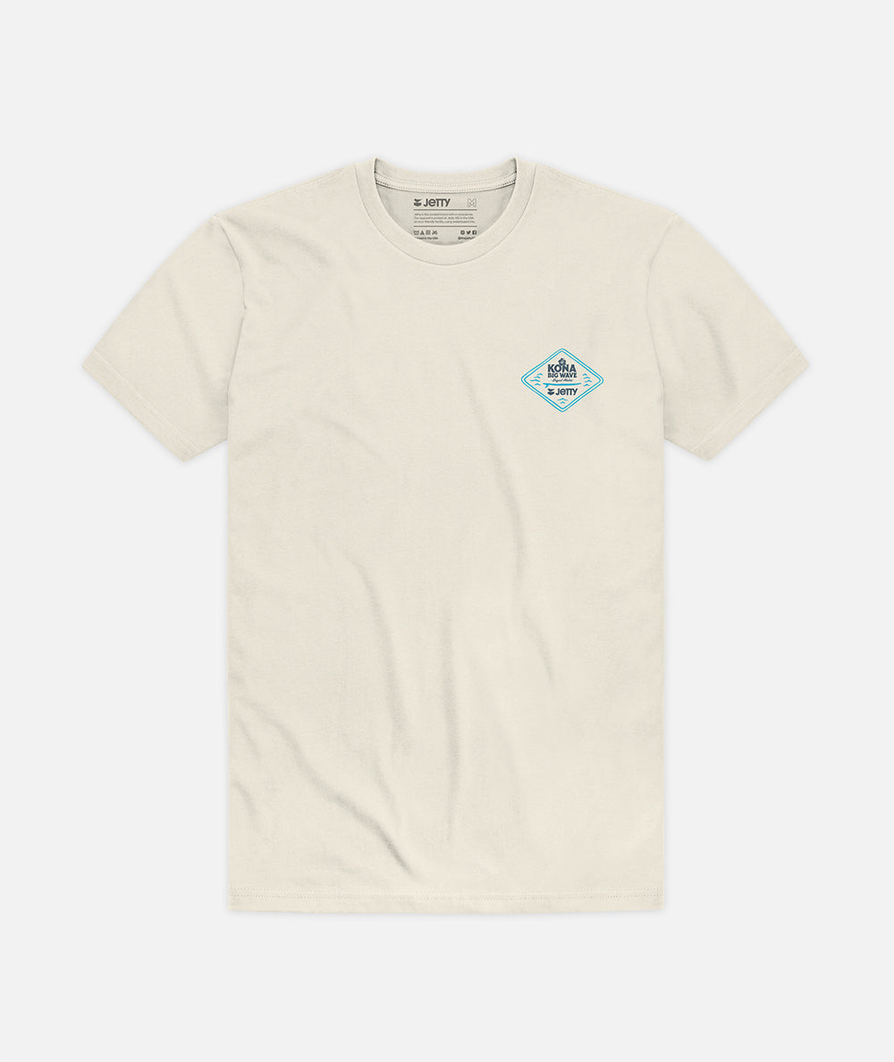 Jetty x Kona Beach Trip Tee - Bone