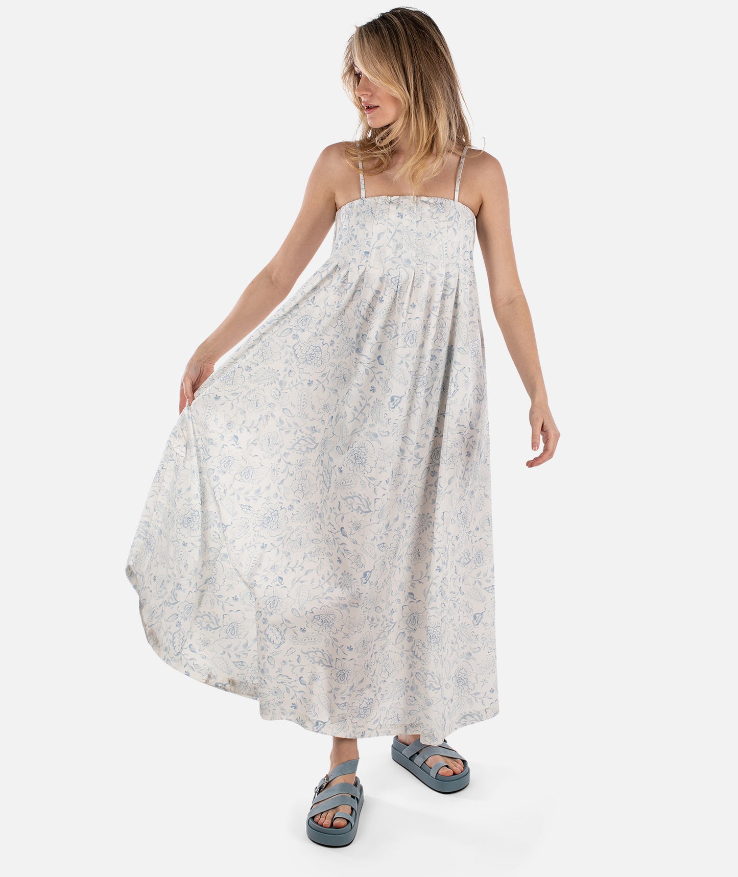 Brielle Dress - Blue