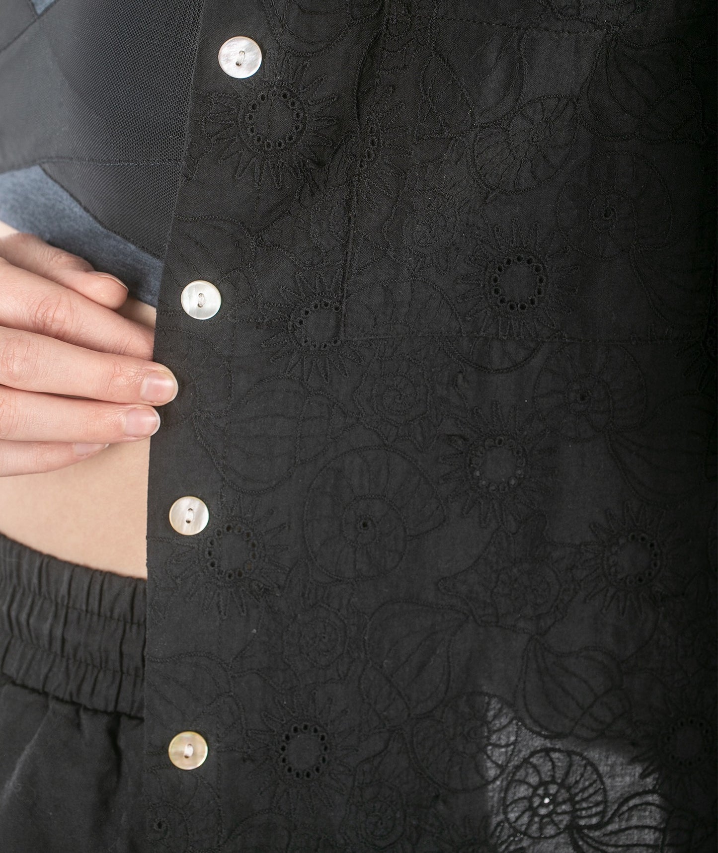 Cape Cod Cotton Shirt - Black