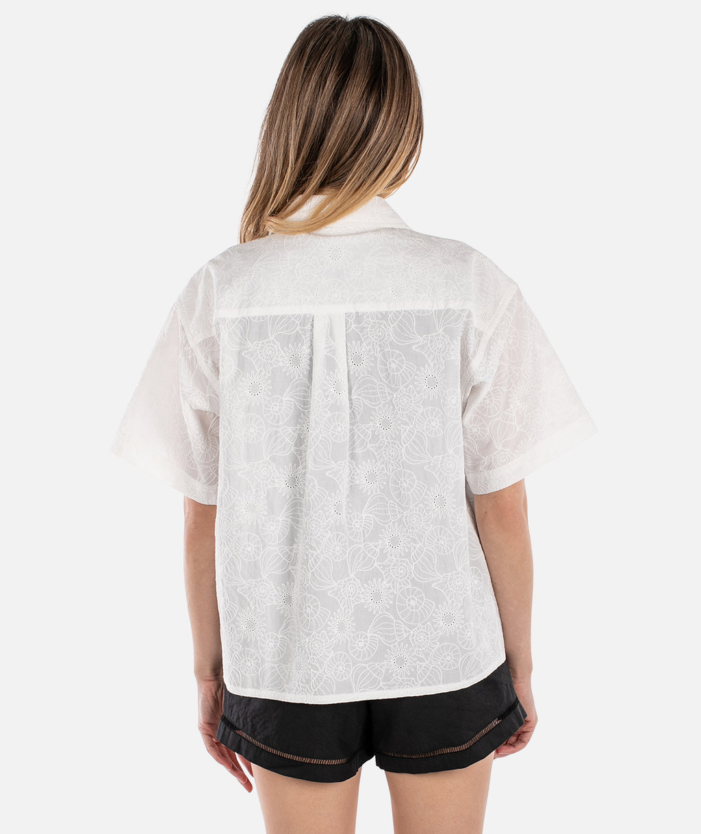 Cape Cod Cotton Shirt - White - Jetty