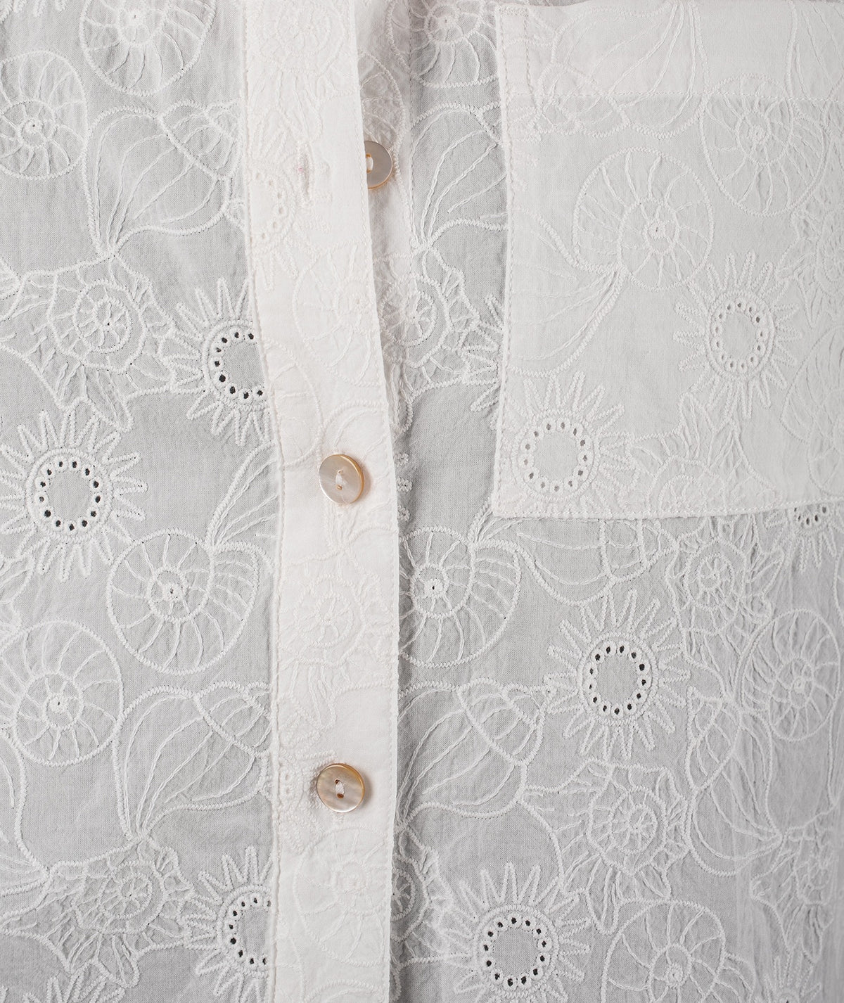 Cape Cod Cotton Shirt - White - Jetty