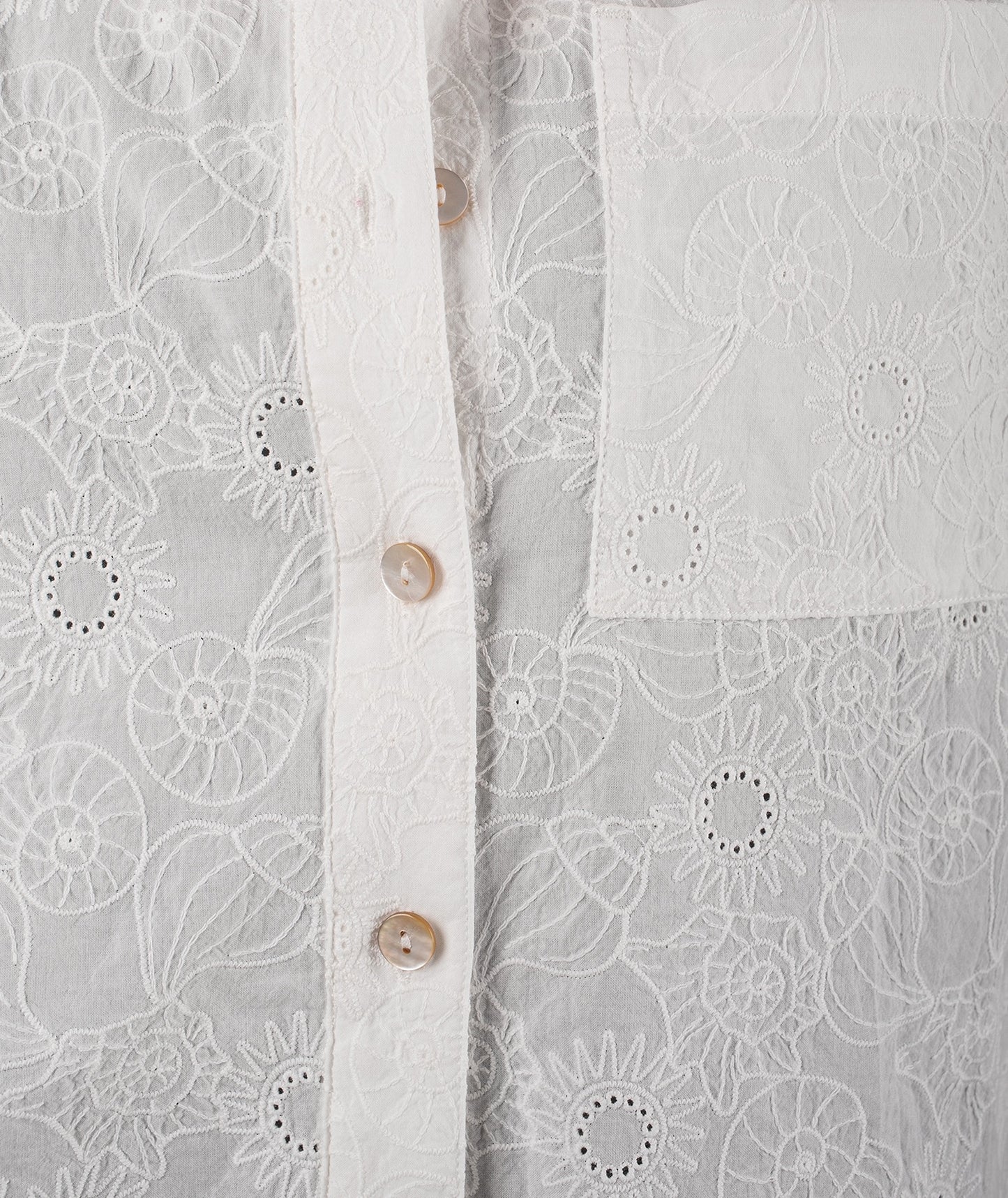 Cape Cod Cotton Shirt - White - Jetty