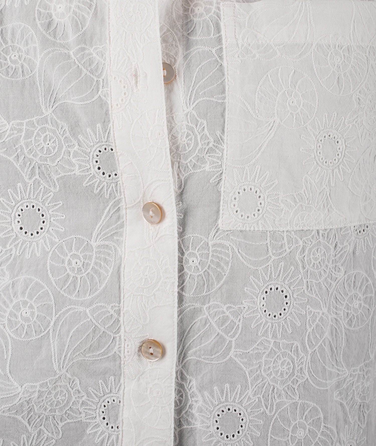 Cape Cod Cotton Shirt - White - Jetty