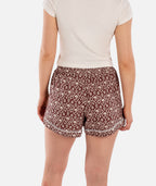 Dune Linen Short - Rust - Jetty