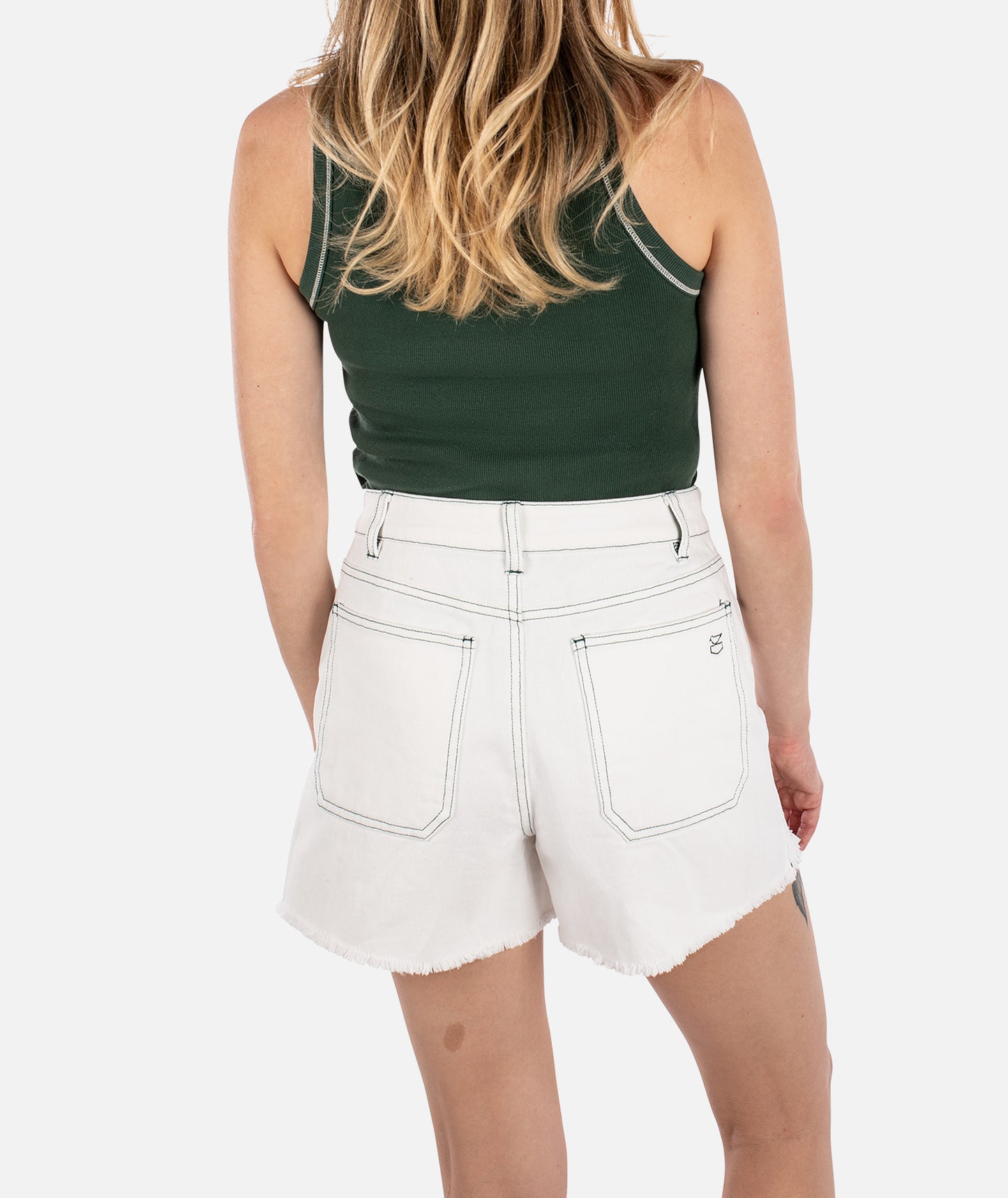 Elle Shorts - White