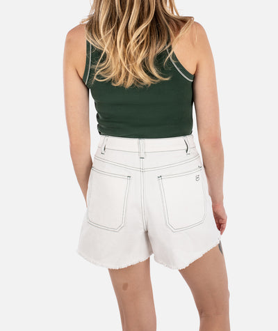Elle Shorts - White