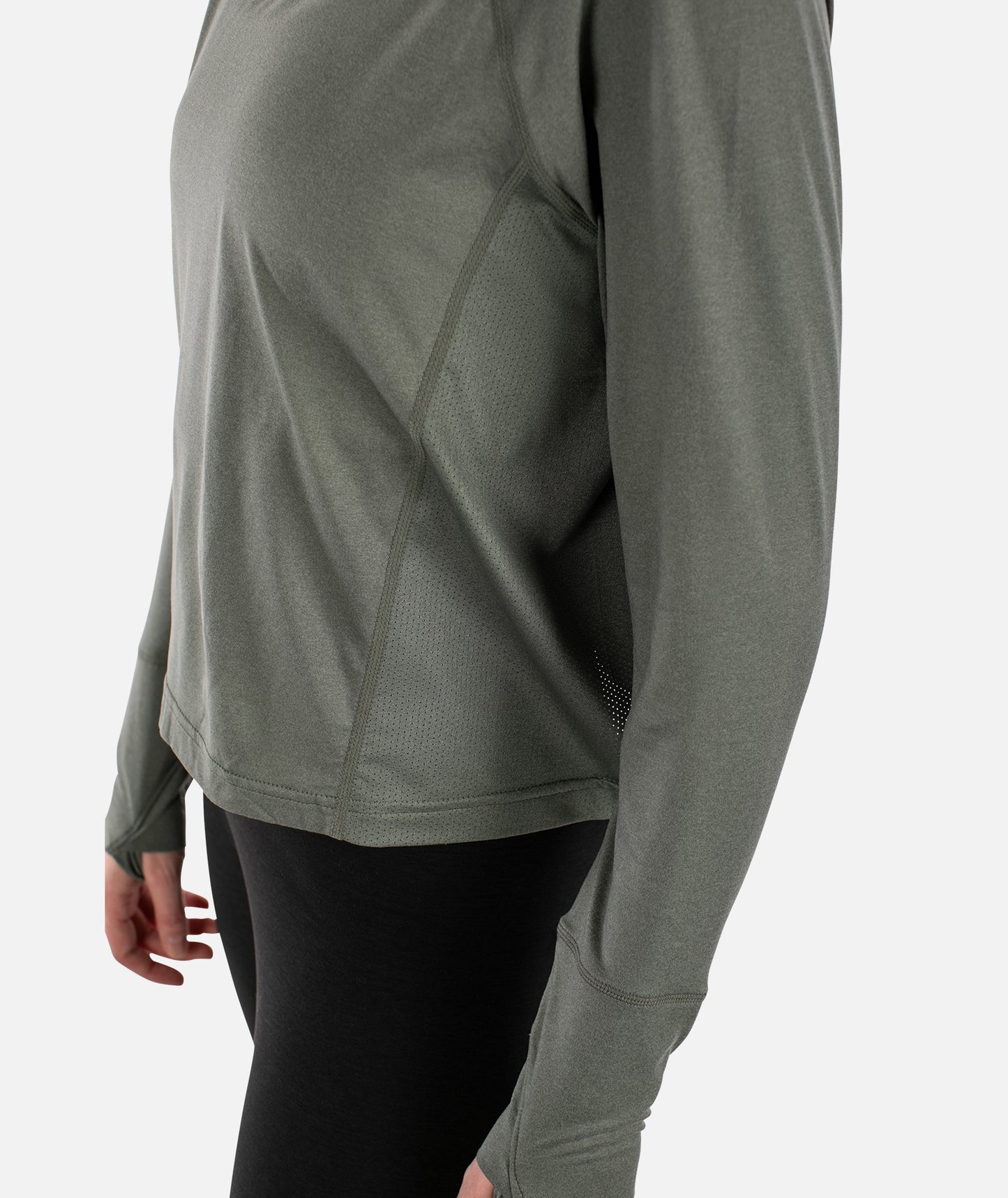 Sadie Performance UV Hoodie - Agave - Jetty