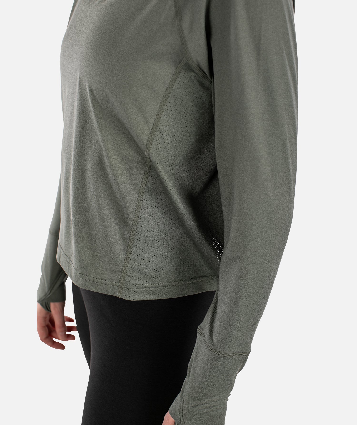 Sadie Performance UV Hoodie - Agave - Jetty