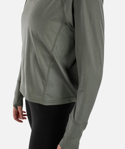 Sadie Performance UV Hoodie - Agave - Jetty