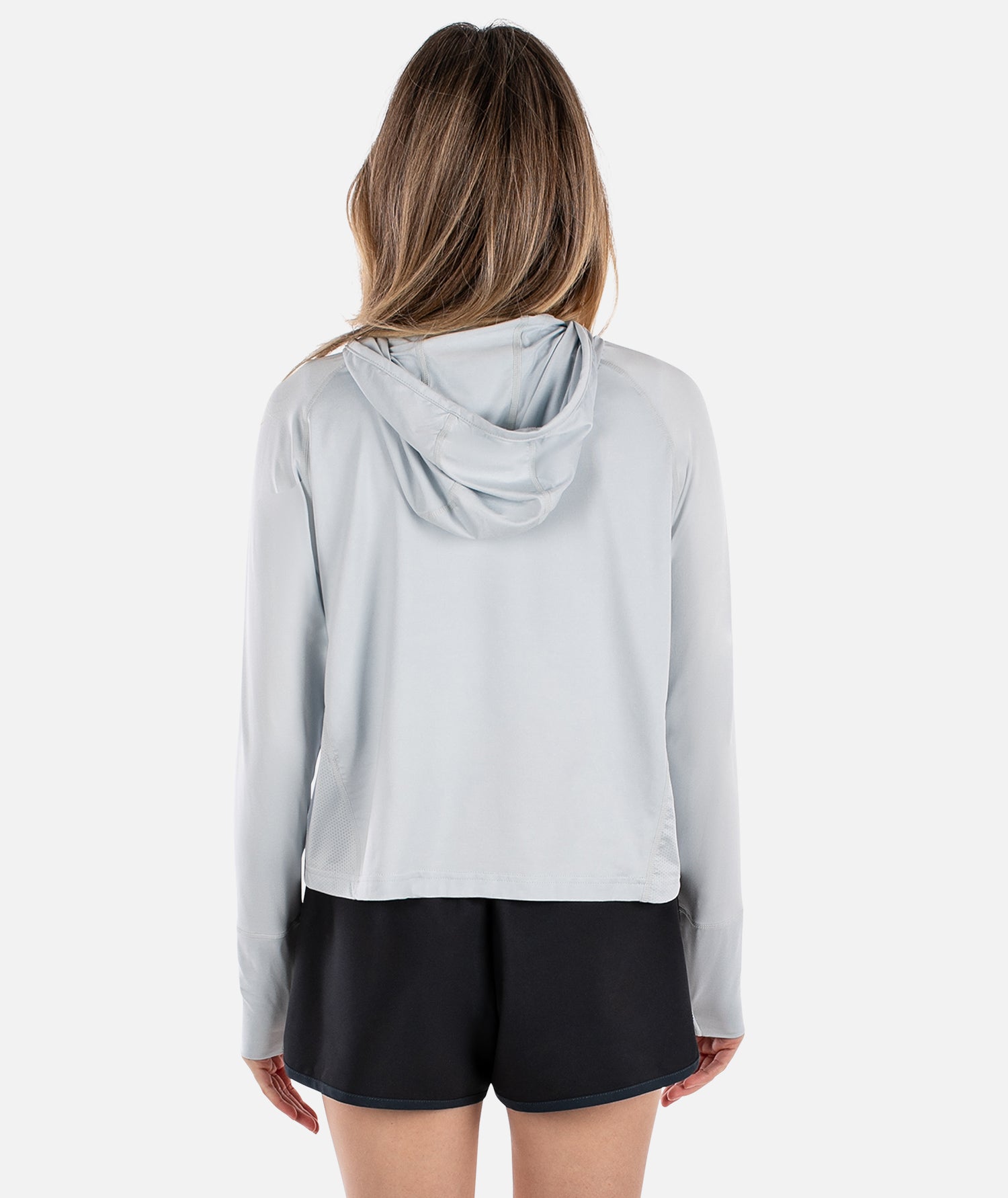 Sadie Performance UV Hoodie - Blue - Jetty