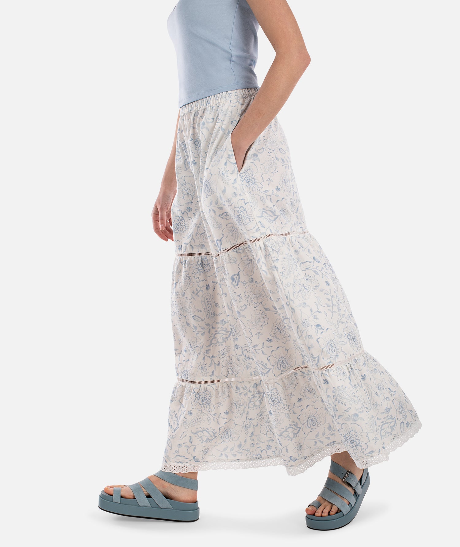 Seafarer Skirt - Blue - Jetty