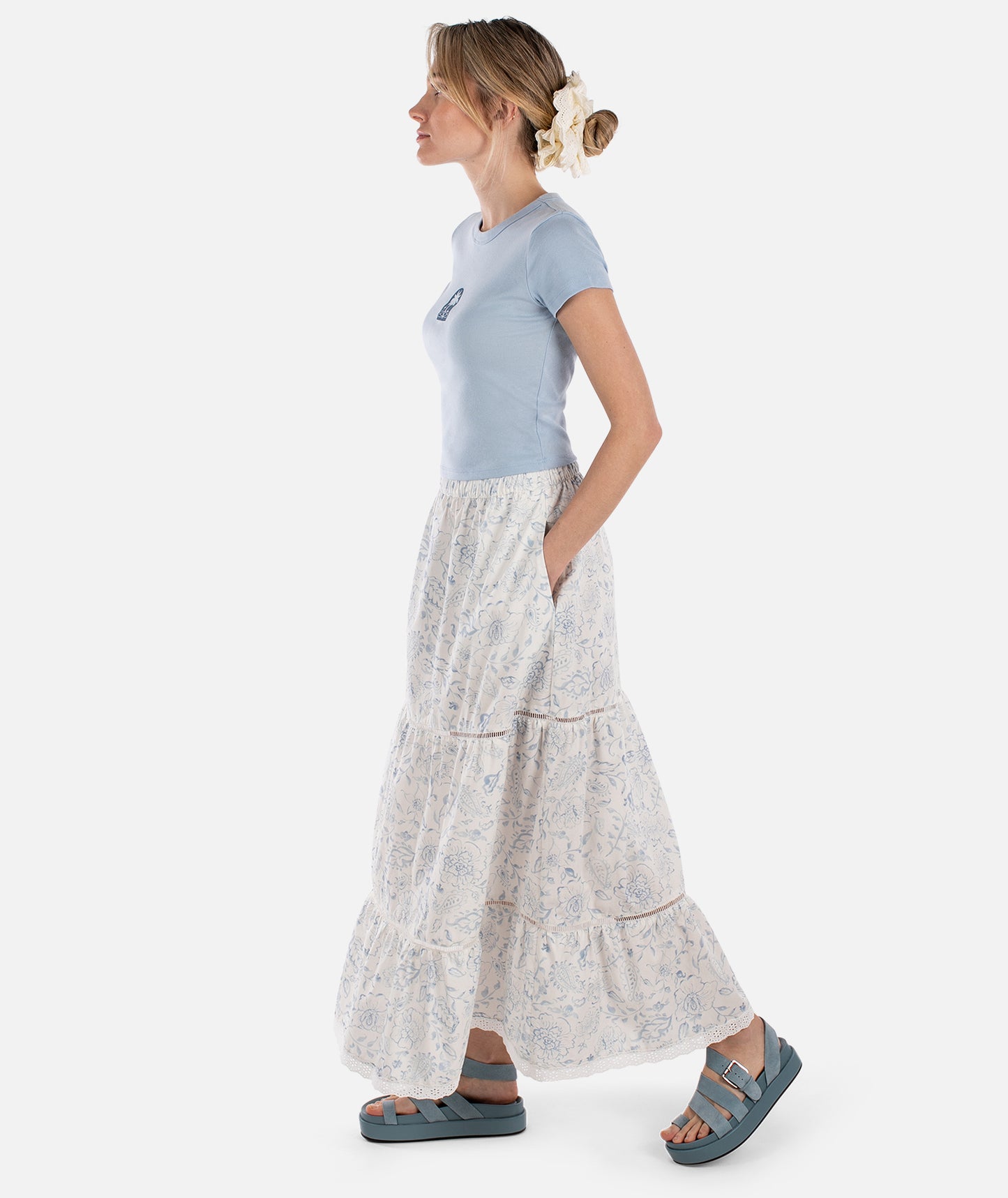 Seafarer Skirt - Blue - Jetty