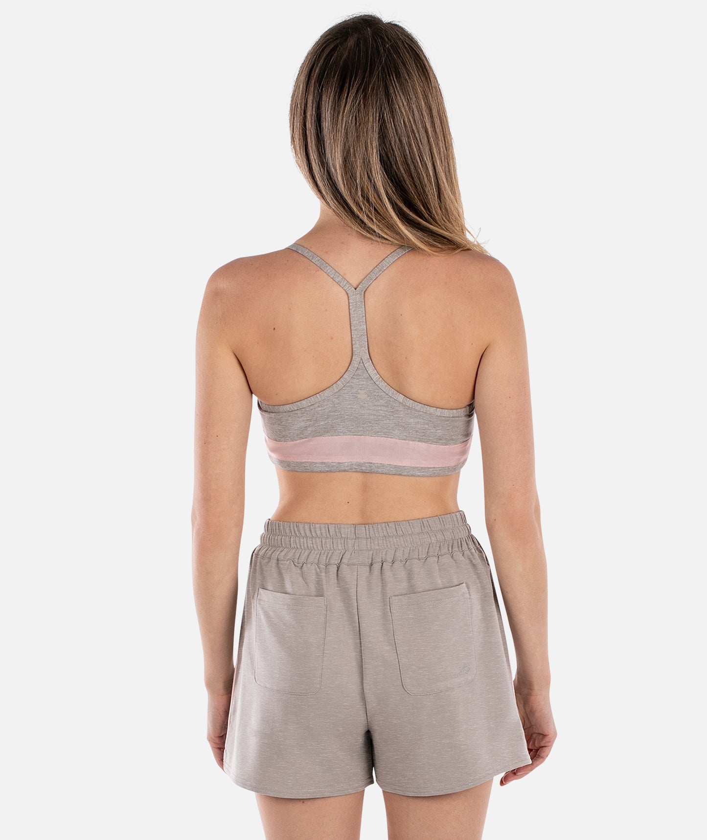 Willow Active Bra - Warm Grey