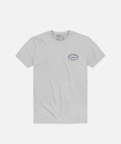 Grom Division Tee - Silver - Jetty