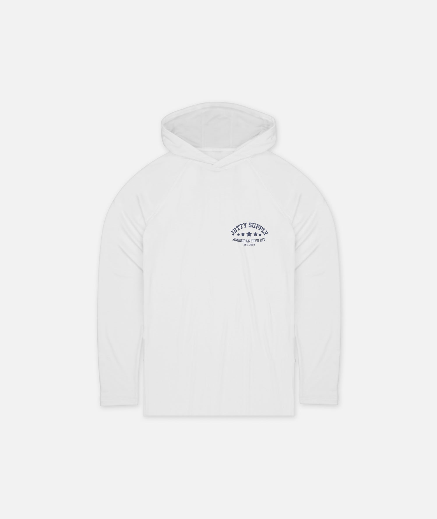 Grom Division UV Hoodie - White - Jetty