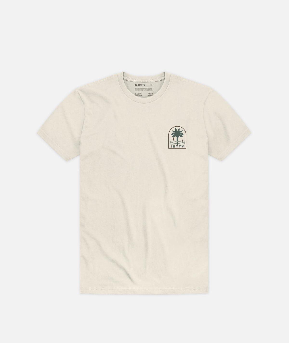 Grom Orbit Grove Tee - Vintage White - Jetty