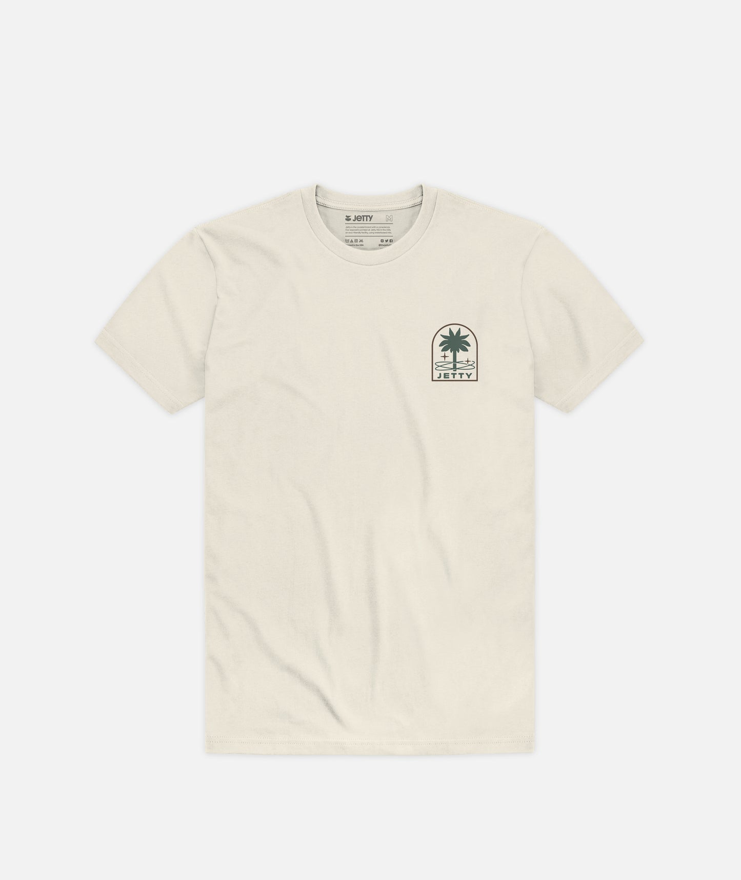 Grom Orbit Grove Tee - Vintage White - Jetty